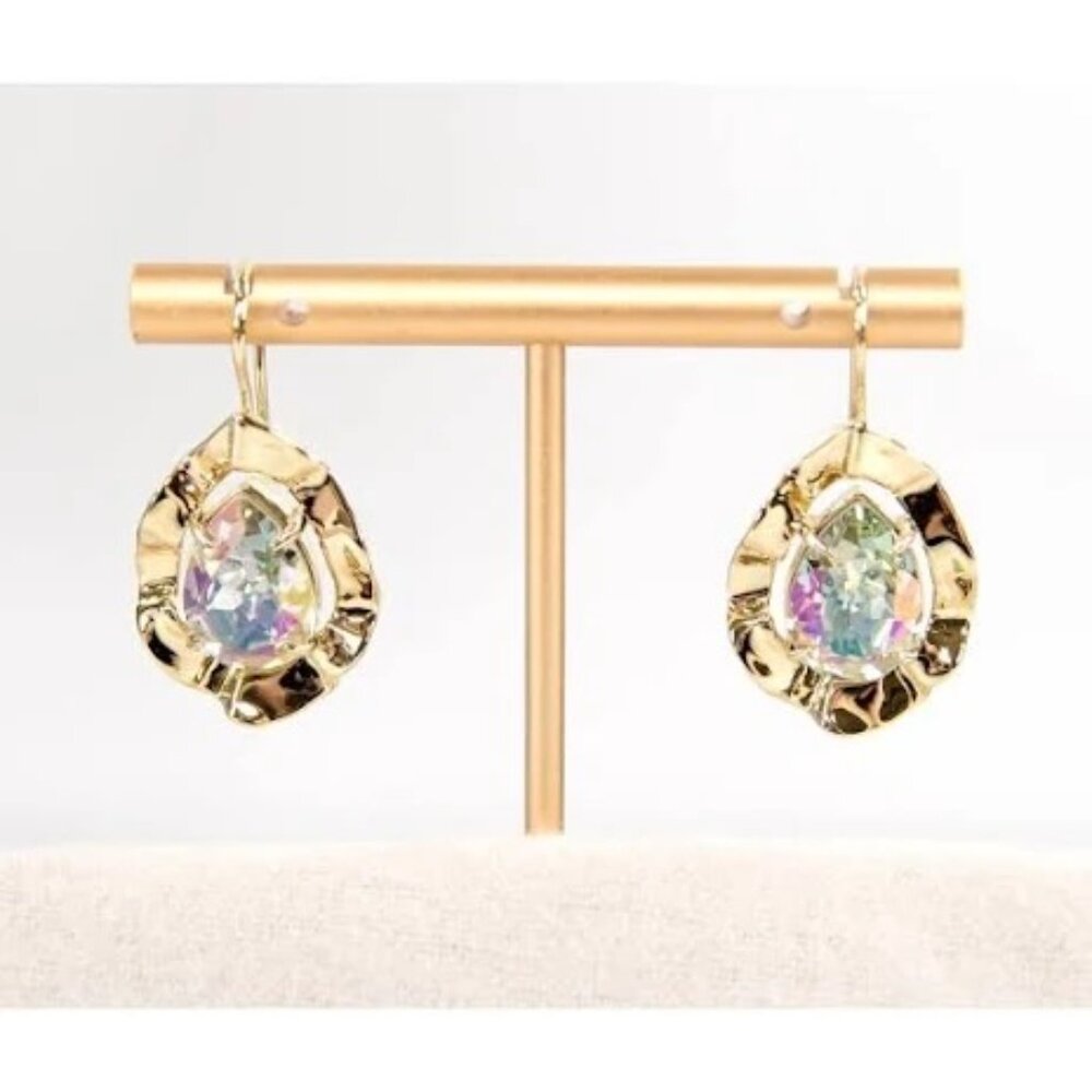 Alexis Bittar Ancient Coin Crystal Drop Earrings - Picture 3 of 7